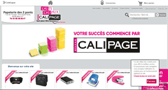 Desktop Screenshot of p2ponts-calipage.com